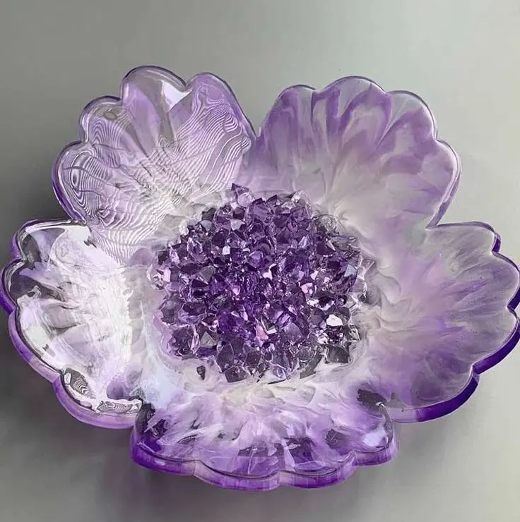 Custom resin bowl