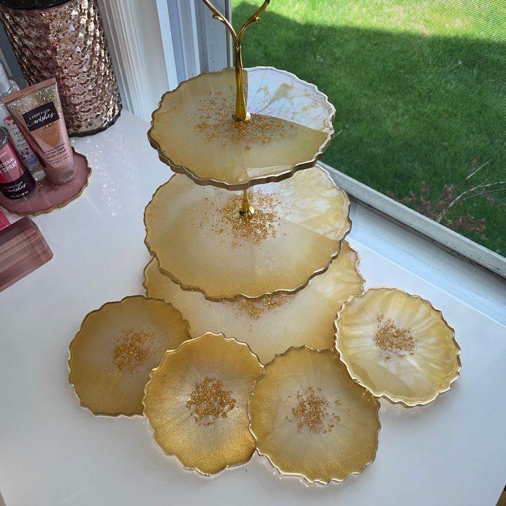 Three Tier Cake Stand Set
