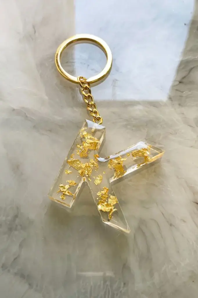 epoxy resin keychain