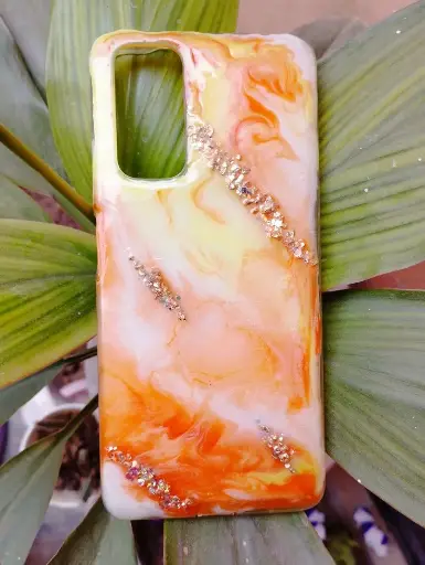 Custom resin phone case
