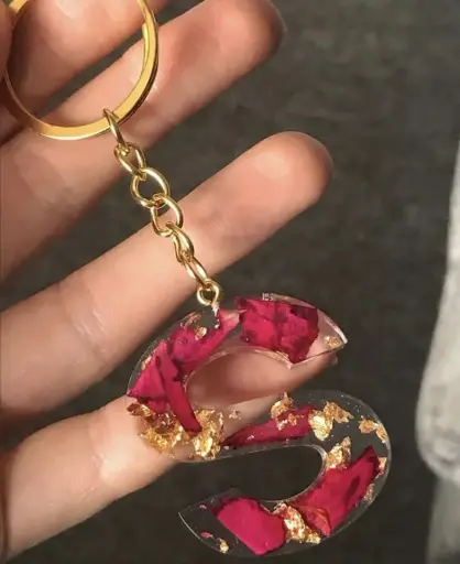 epoxy resin keychain
